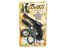 SET POLICIA REVOLVER BALAS ESPOSAS PLACA x 1